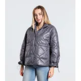 Giacca Blazer Piumini Donna Autunno/Inverno Made in Italia Quotidiano Colore Unico Standard — foto 1