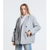 Giacca Blazer Cappotti Donna Autunno/Inverno Made in Italia Quotidiano Colore Unico Standard — foto 5