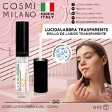 COSMI LUCIDALABBRA TRASPARENTE SHINE GLOSS, MADE IN ITALY — foto 1