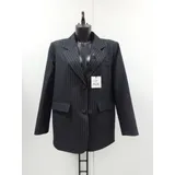 Donna Giacca Blazer <br />
GIACCA GESSATA TAGLIA OVER — foto 1