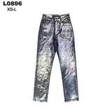 Jeans Slim Fit Donna Autunno/Inverno Made in Cina Tempo libero Vari Colori Standard — foto 1