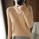 Pullover Pullover Donna Autunno/Inverno Made in Cina Tempo libero Vari Colori Standard — foto 3