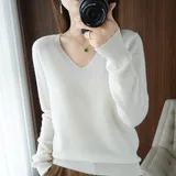 Pullover Pullover Donna Autunno/Inverno Made in Cina Tempo libero Vari Colori Standard — foto 4
