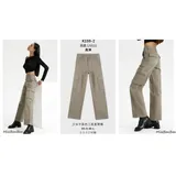 Pantaloni Donna Autunno/Inverno Made in Cina Tempo libero Vari Colori Standard Cotone — foto 3