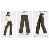 Pantaloni Donna Autunno/Inverno Made in Cina Tempo libero Vari Colori Standard Cotone — foto 4