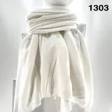 Sciarpe Donna Donna Autunno/Inverno Made in Italia Tempo libero Vari Colori 55x160cm Pesante — foto 2