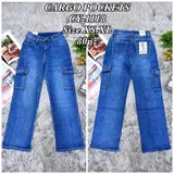 Jeans(D) Genere Jeans Slim Fit Donna Quattro stagioni Made in Cina Quotidiano Colore Unico Standard — foto 1