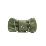 Borsa a Tracolla Donna Autunno/Inverno Made in Italia Quotidiano Vari Colori Bottoni — foto 4