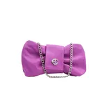 Borsa a Tracolla Donna Autunno/Inverno Made in Italia Quotidiano Vari Colori Bottoni — foto 3