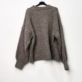 Pullover Pullover Donna Autunno/Inverno Made in Italia Quotidiano Colore Unico Standard — foto 5