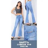 Jeans(D) Genere Jeans Bootcut Donna Quattro stagioni Made in Cina Tempo libero Colore Unico Petite — foto 1