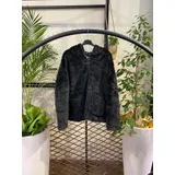 Giacca di Pelle Giacche Invernale Donna Inverno Made in Italia Tempo libero Colore Unico Oversize — foto 1
