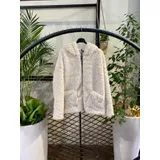 Giacca di Pelle Giacche Invernale Donna Inverno Made in Italia Tempo libero Colore Unico Oversize — foto 3