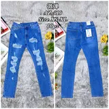 Jeans(D) Genere Jeans Larghi Donna Quattro stagioni Made in Cina Quotidiano Colore Unico Standard — foto 1