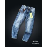 Jeans Slim Fit Uomo Primavera/Estate Made in Cina Tempo libero Colore Unico Standard — foto 1