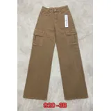 Jeans(D) Genere Jeans Larghi Donna Quattro stagioni Made in Cina Quotidiano Colore Unico Standard — foto 1