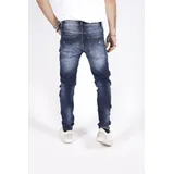 Jeans(U) Uomo Jeans Slim Fit Uomo Autunno/Inverno Made in Cina Tempo libero Colore Unico Standard — foto 4