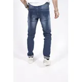 Jeans(U) Uomo Jeans Slim Fit Uomo Autunno/Inverno Made in Cina Tempo libero Colore Unico Standard — foto 4