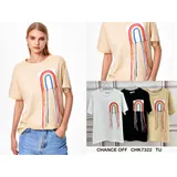 T-Shirt & Top(D) Genere T-Shirt Donna Primavera/Estate Made in Cina Quotidiano Vari Colori Standard — foto 1
