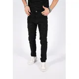Jeans(U) Uomo Jeans Slim Fit Uomo Primavera/Estate Made in Cina Quotidiano Colore Unico Standard — foto 1