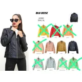 Giacca di Pelle Giacca Donna Quattro stagioni Made in Cina Quotidiano Vari Colori Standard — foto 1