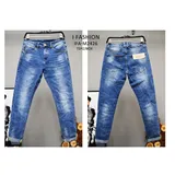 Jeans Uomo Primavera Made in Cina Quotidiano Standard — foto 1