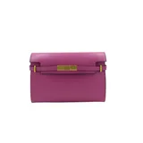 Borsa a Tracolla Donna Primavera/Estate Made in Italia Quotidiano Vari Colori metallo — foto 5