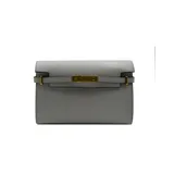Borsa a Tracolla Donna Primavera/Estate Made in Italia Quotidiano Vari Colori metallo — foto 2