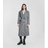 Cappotti Cappotti Classici Donna Autunno/Inverno Made in Italia Quotidiano Colore Unico Standard Bottoni — foto 1