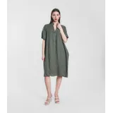 Vestiti Donna Primavera/Estate Made in Italia Quotidiano Colore Unico Standard — foto 1