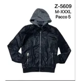 Giacca di Pelle Uomo Primavera Made in Cina Quotidiano Colore Unico — foto 1