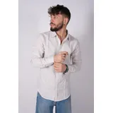 Camicie(U) Uomo Camicia Uomo Autunno/Inverno Made in Italia Quotidiano Colore Unico Standard Bottoni — foto 5