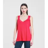 Canottiera Donna Primavera/Estate Made in Cina Quotidiano Colore Unico Standard — foto 1