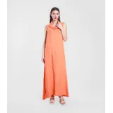 Vestiti Donna Primavera/Estate Made in Italia Quotidiano Colore Unico Standard Lino — foto 1