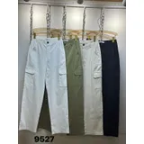 Pantaloni Donna Quattro stagioni Made in Cina Quotidiano Vari Colori Standard Cerniera lampo — foto 1