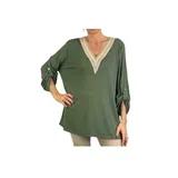 Maglie Donna Primavera Made in Italia Quotidiano Vari Colori Standard — foto 5