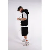 Completo(U) Uomo Tuta Sportive Uomo Estate Made in Italia Quotidiano Colore Unico Standard — foto 3