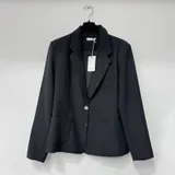 Giacca Blazer Giacca Donna Quattro stagioni Made in Cina Quotidiano Colore Unico Standard — foto 2