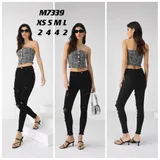 Jeans(D) Genere Jeans Skinny Donna Primavera Made in Cina Tempo libero Colore Unico Standard — foto 1