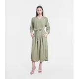 Vestiti Donna Quattro stagioni Made in Cina Quotidiano Colore Unico Standard Pelle — foto 1
