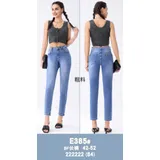 Jeans(D) Genere Jeans Larghi Donna Primavera/Estate Made in Cina Quotidiano Colore Unico Standard — foto 1