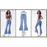 Jeans(D) Genere Jeans Bootcut Donna Primavera/Estate Made in Cina Quotidiano Colore Unico Standard — foto 1