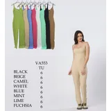 Tuta Jumpsuit Donna Quattro stagioni Made in Cina Vari Colori Standard — foto 1