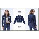 Giacche(D) Genere Giacca di Jeans Donna Primavera/Estate Made in Cina Tempo libero Colore Unico Standard — foto 1