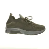 Sneakers basse Donna Primavera Made in Albania Tempo libero Colore Unico Plateau Anteriore Tonda — foto 5