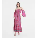 Vestiti Genere Vestiti Donna Primavera/Estate Made in India Quotidiano Colori Casuale Standard Seta — foto 5