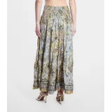 Gonne Genere Gonna lunga Donna Primavera/Estate Made in India Quotidiano Colori Casuale Standard Multicolore Seta — foto 4