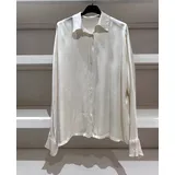 Camicia Camicia Donna Quattro stagioni Made in Italia Quotidiano Colore Unico Standard — foto 3