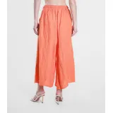 Pantaloni Donna Primavera/Estate Made in Italia Quotidiano Colore Unico Standard Lino — foto 18