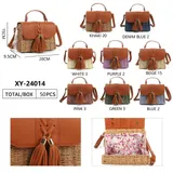 Borsa a Tracolla Donna Primavera/Estate Made in Cina Tempo libero Colore Unico — foto 1